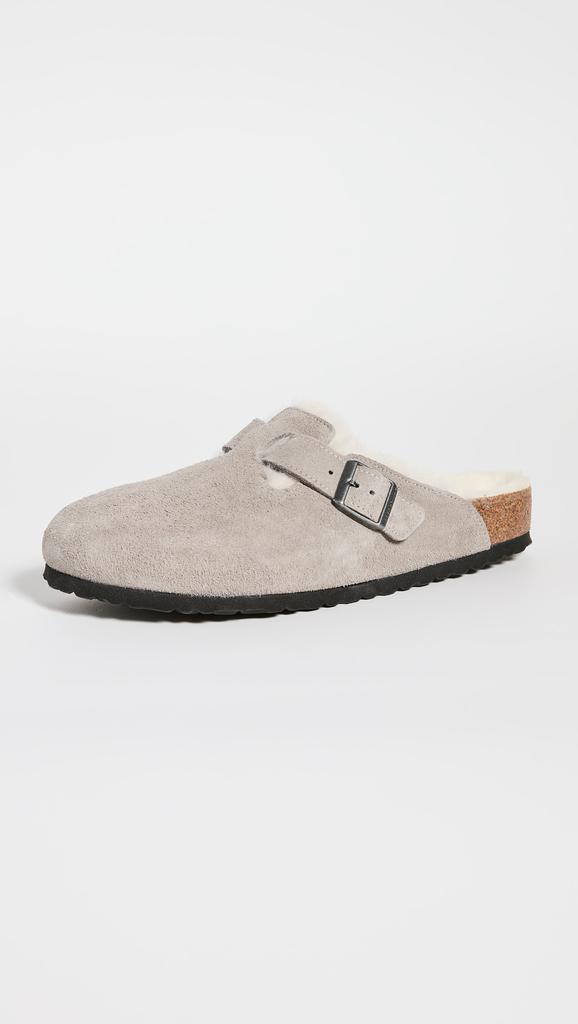 商品Birkenstock|Birkenstock Boston Shearling Sandals,价格¥1224,第5张图片详细描述