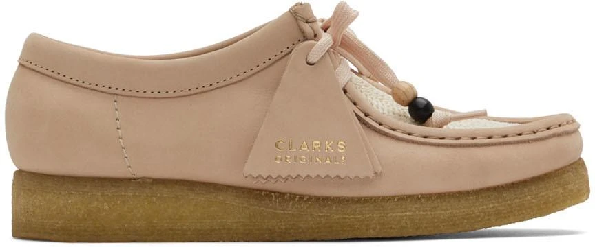 商品Clarks|Pink Wallabee Derbys,价格¥492,第1张图片