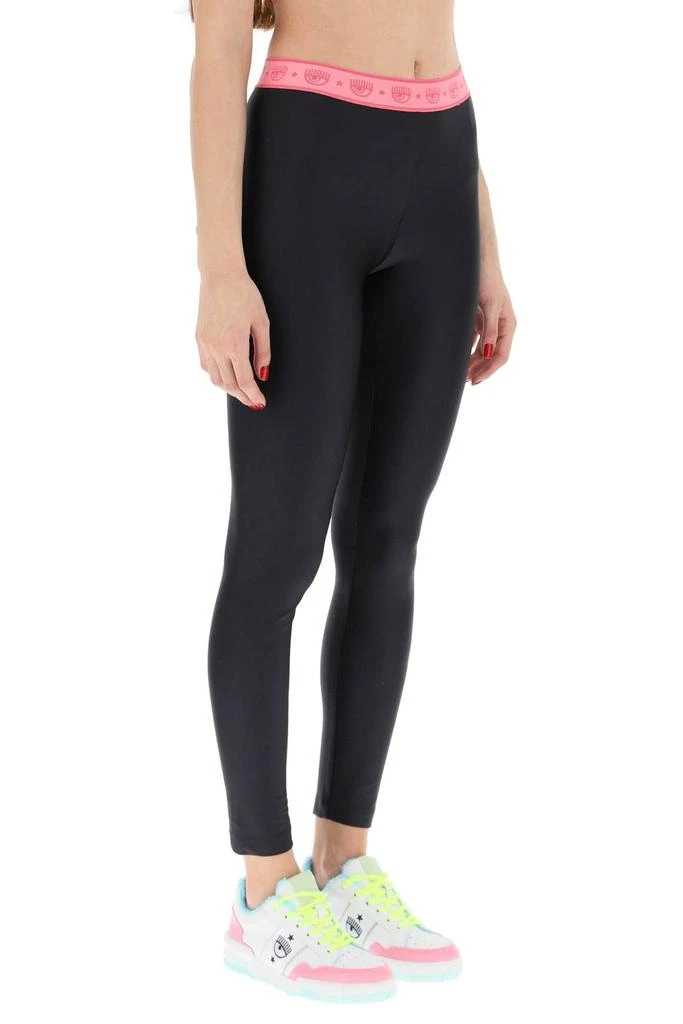 商品Chiara Ferragni|LOGOMANIA FITNESS LEGGINGS,价格¥440,第3张图片详细描述