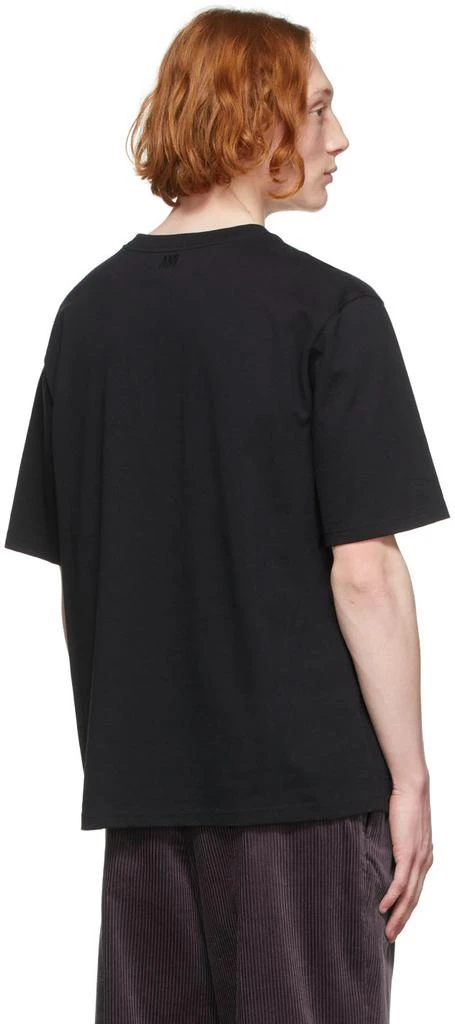 商品AMI|Black Ami De Cœur T-Shirt,价格¥1667,第3张图片详细描述