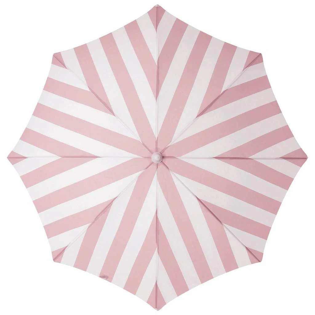 商品Business & Pleasure|Business & Pleasure Holiday Beach Umbrella - Pink Crew Stripe,价格¥1756,第2张图片详细描述