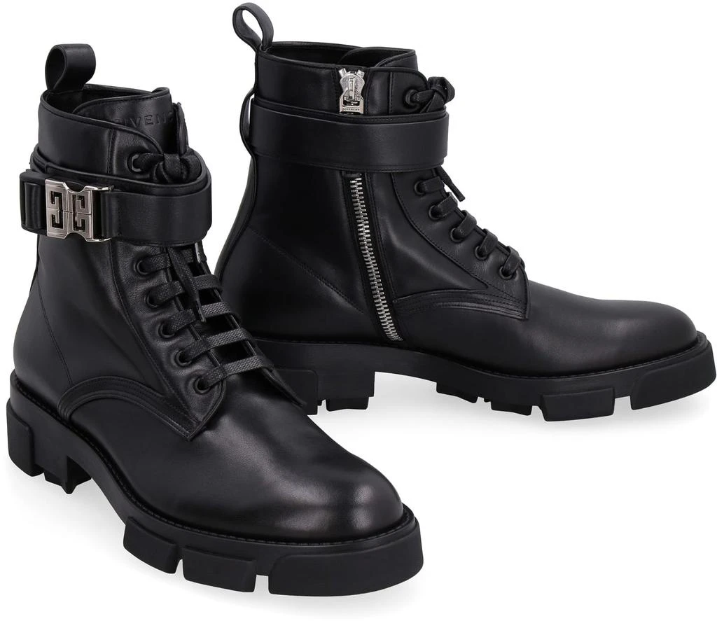 商品Givenchy|Terra Leather Ankle Boots,价格¥7002,第3张图片详细描述