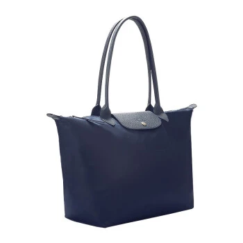 商品[国内直发] Longchamp|珑骧 LONGCHAMP 女士LE PLIAGE NÉO系列海军蓝色大号长柄织物手提单肩包饺子包 L1899 598 006,价格¥880,第2张图片详细描述