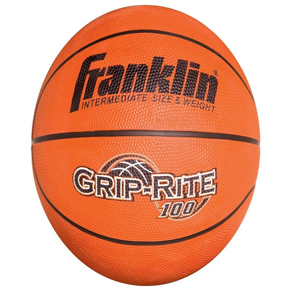 商品Franklin|Intermediate Size Grip-Rite 100 Rubber Basketball,价格¥214,第2张图片详细描述