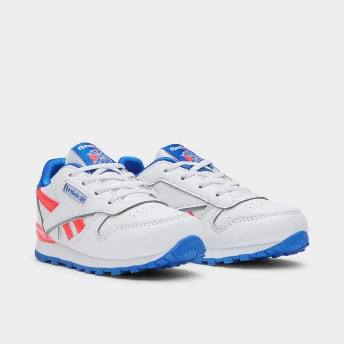 商品Reebok|Big Kids' Reebok Classic Leather Step N Flash Casual Shoes,价格¥366,第2张图片详细描述