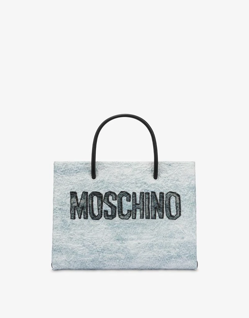 商品Moschino|Moschino X The Flintstones™ Calfskin Shopper,价格¥4089,第1张图片