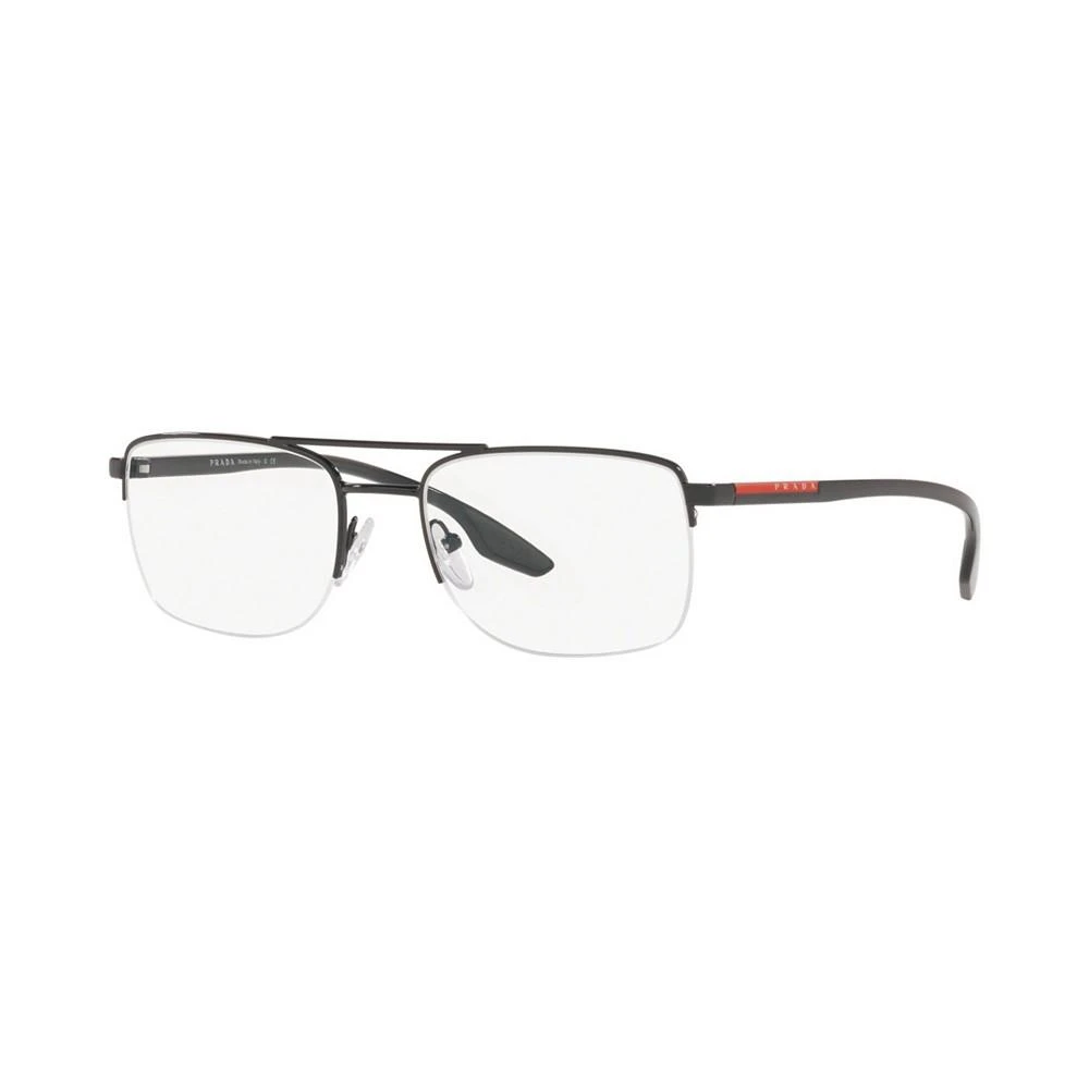 商品Prada|PS 51MV Men's Rectangle Eyeglasses,价格¥1096,第1张图片