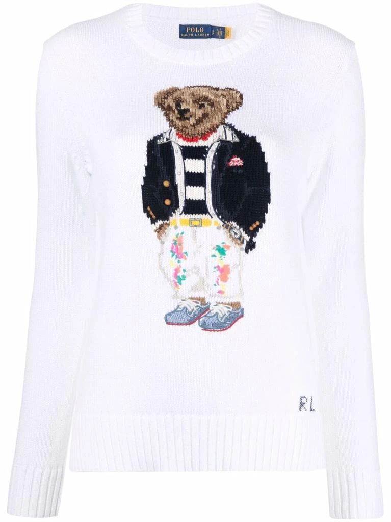 商品Ralph Lauren|Polo bear cotton sweater,价格¥1185,第1张图片