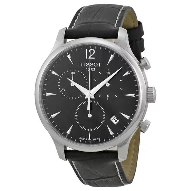 商品Tissot|Tissot T Classic Tradition Chronograph Men's Watch T063.617.16.057.00,价格¥2315,第1张图片