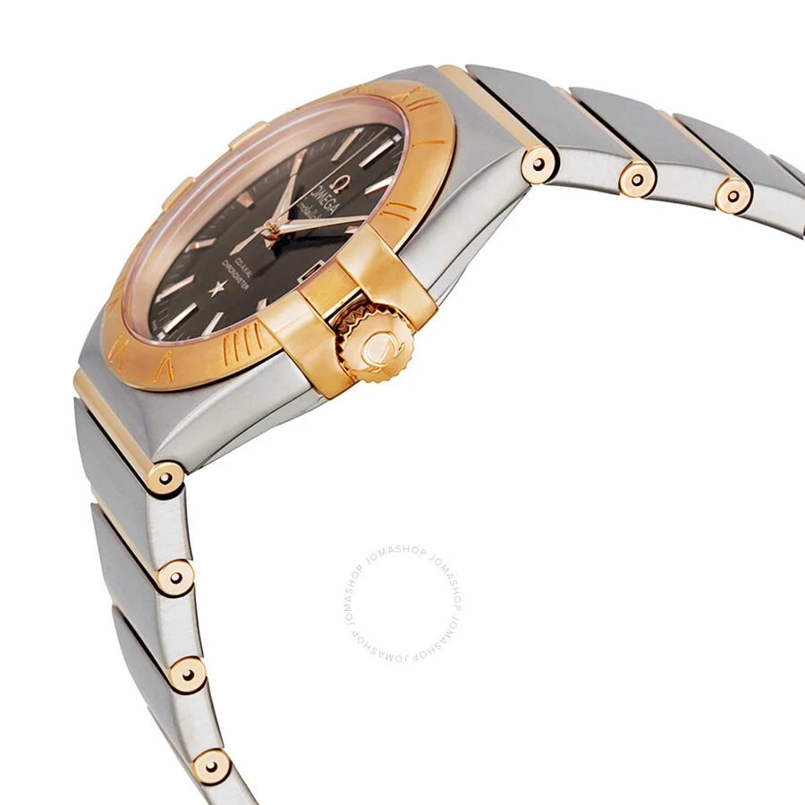 商品Omega|Constellation Automatic Grey Dial Steel and 18kt Rose Gold Men's Watch 12320352006002,价格¥31657,第2张图片详细描述