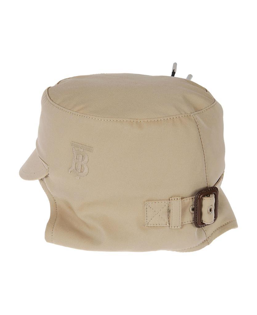 商品Burberry|Cotton Gabardine Winter Cap,价格¥2338,第4张图片详细描述