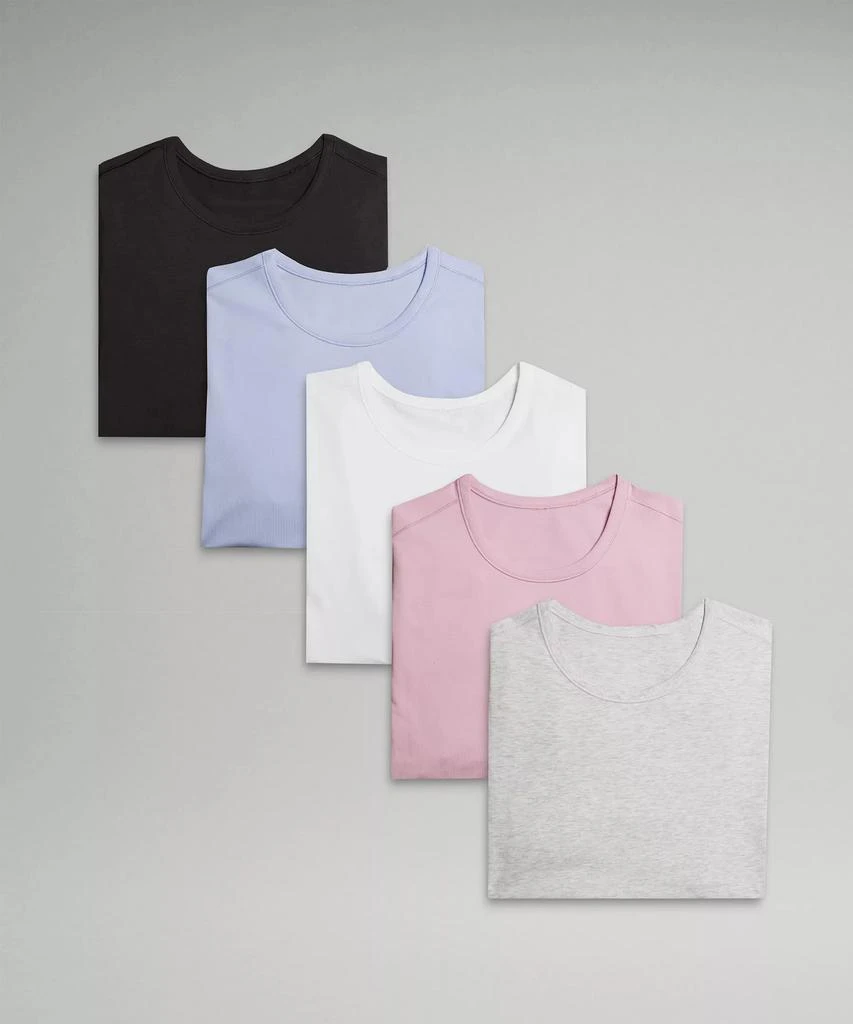 商品Lululemon|5 Year Basic T-Shirt *5 Pack,价格¥1282,第1张图片