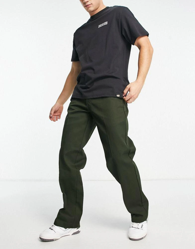 商品DICKIES|Dickies 874 work trousers in khaki straight fit,价格¥462,第1张图片