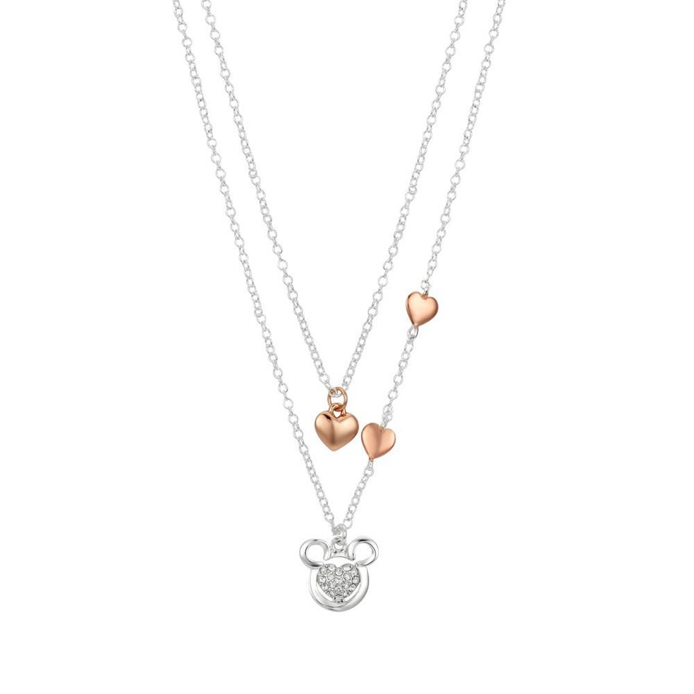 商品Disney|Crystal Pendant Necklace (0.01 ct. t.w.) in 14K Gold Flash Plated,价格¥111,第1张图片