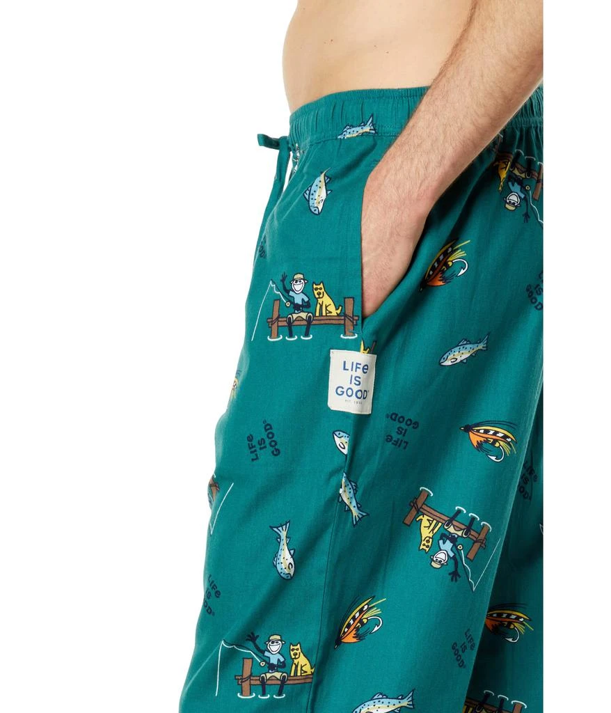 商品Life is Good|Jake and Rocket Fishing Pattern Classic Sleep Pants,价格¥306,第3张图片详细描述