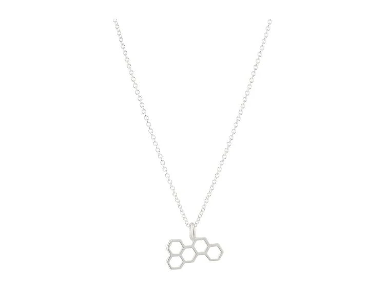 商品Dogeared|Bee Sweet Honeycomb Reminder Necklace,价格¥345,第2张图片详细描述