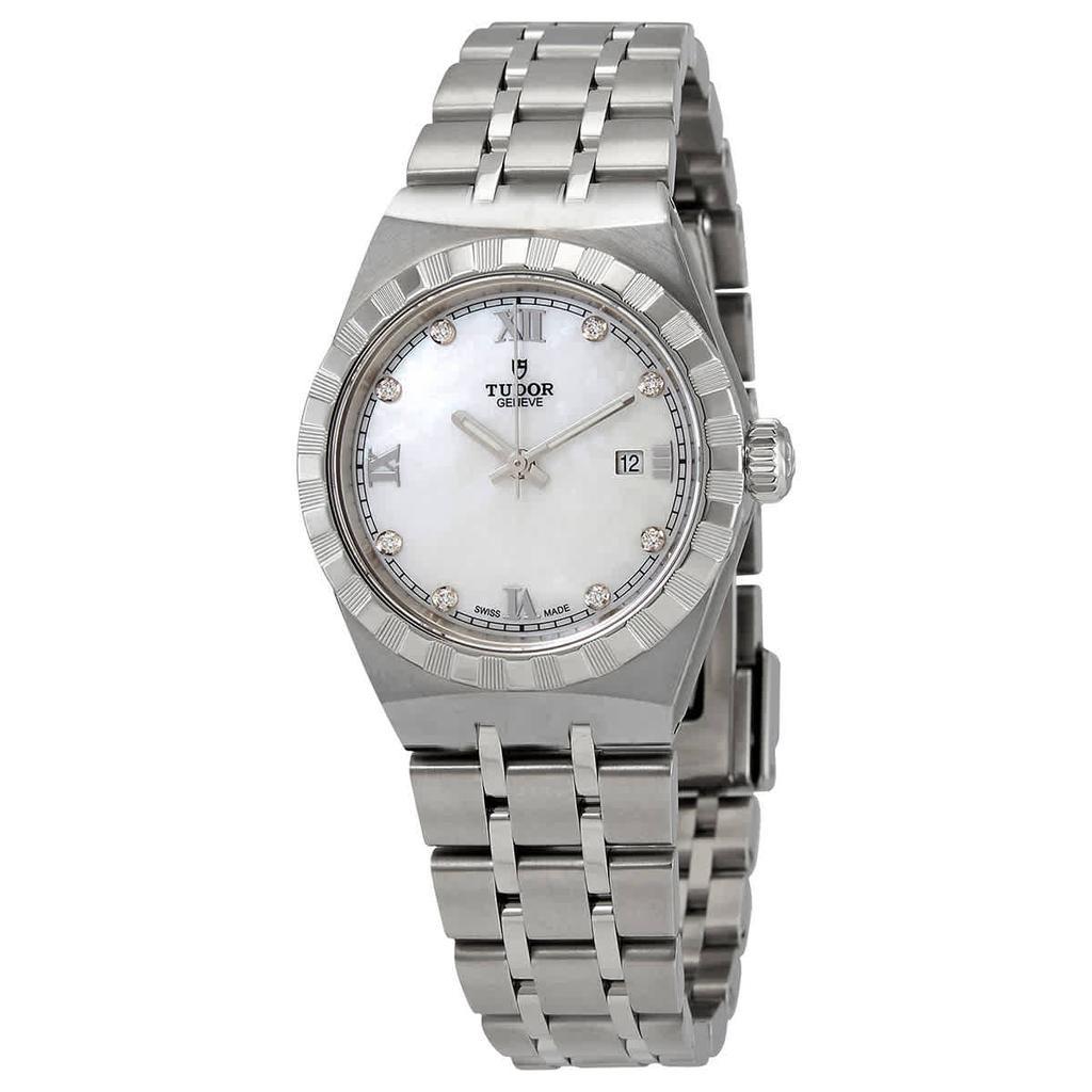 商品Tudor|Tudor Royal Automatic Diamond Watch M28300-0005,价格¥16433,第1张图片