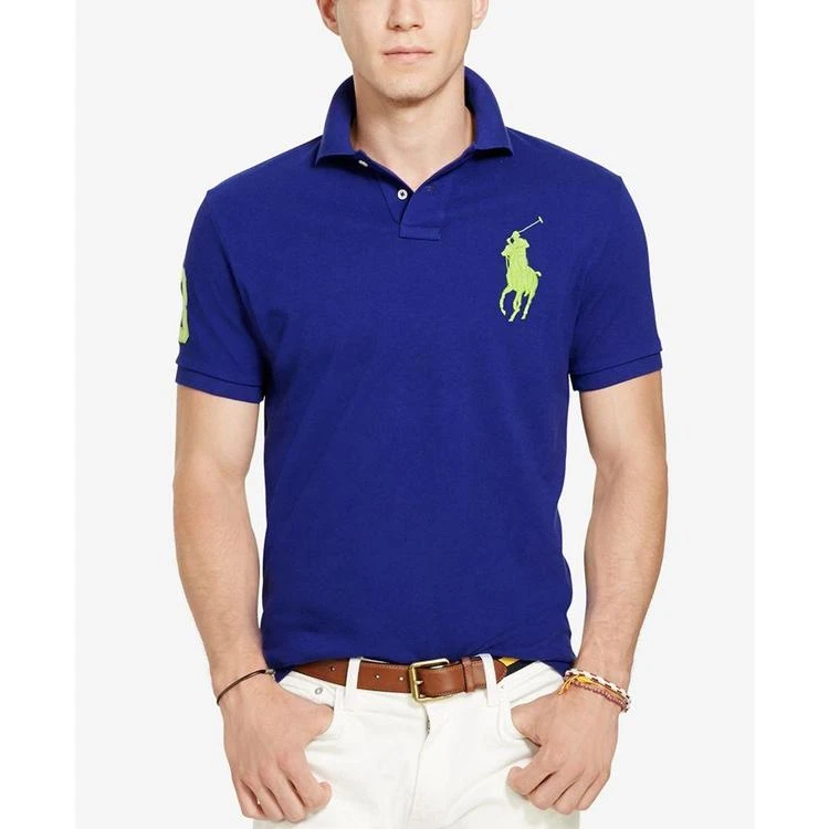 商品Ralph Lauren|Men's Custom-Fit Polo,价格¥740,第2张图片详细描述