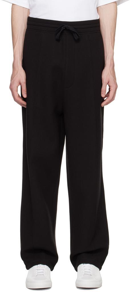 商品AMI|Black Drawstring Lounge Pants,价格¥2195,第1张图片