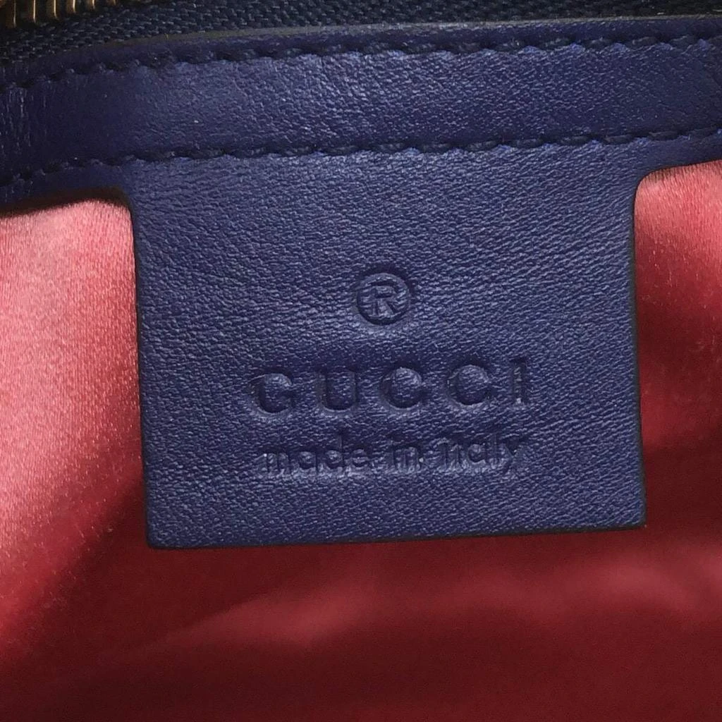 Gucci Navy Velvet GG Marmont shoulder bag 商品
