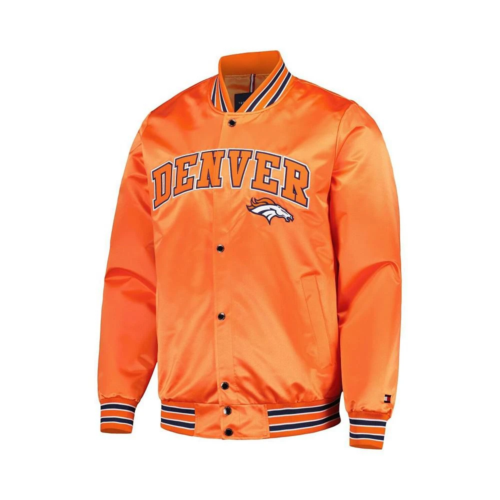 商品Tommy Hilfiger|Men's Orange Denver Broncos Elliot Varsity Full-Snap Jacket,价格¥772,第2张图片详细描述