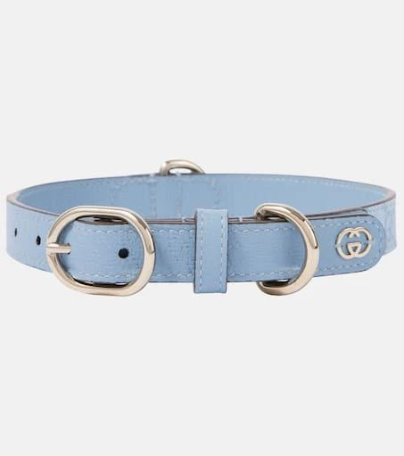 商品Gucci|GG leather-trimmed dog collar,价格¥2964,第1张图片