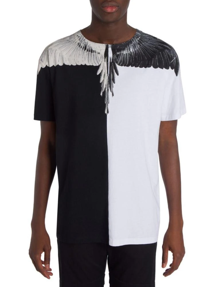 商品Marcelo Burlon|Naldo Wing Print 短袖,价格¥772,第1张图片