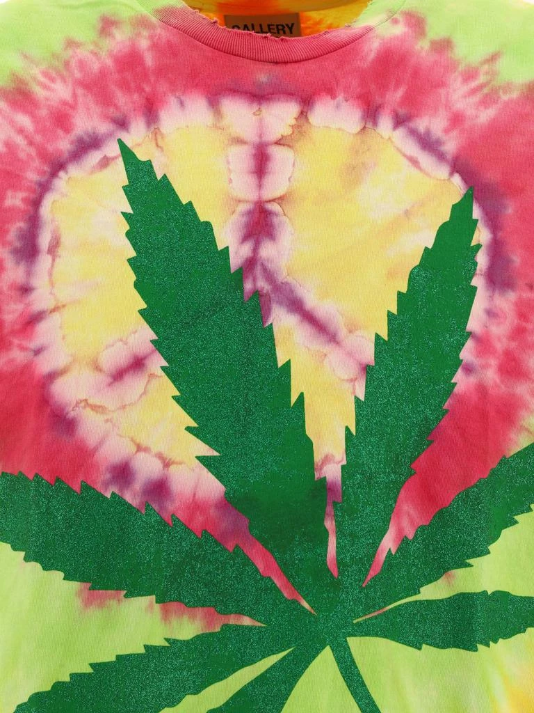 商品Gallery Dept|Tie Dye Weed T-Shirts Yellow,价格¥1401,第3张图片详细描述