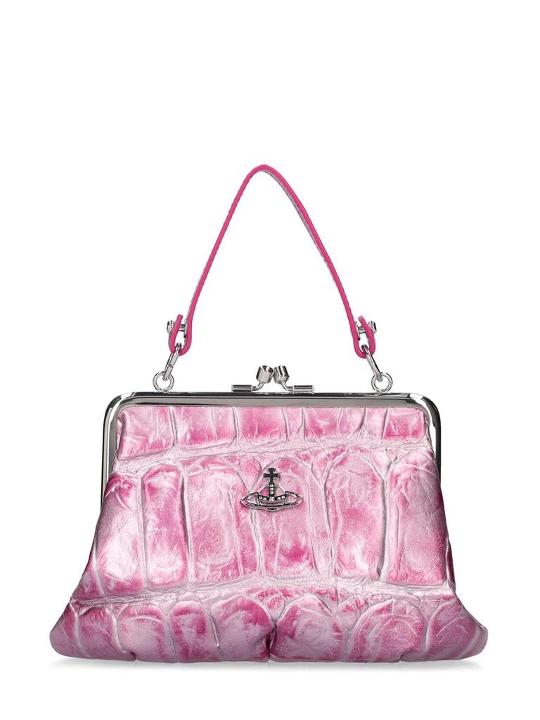 商品Vivienne Westwood|Granny Frame Leather Top Handle Bag,价格¥3289,第1张图片