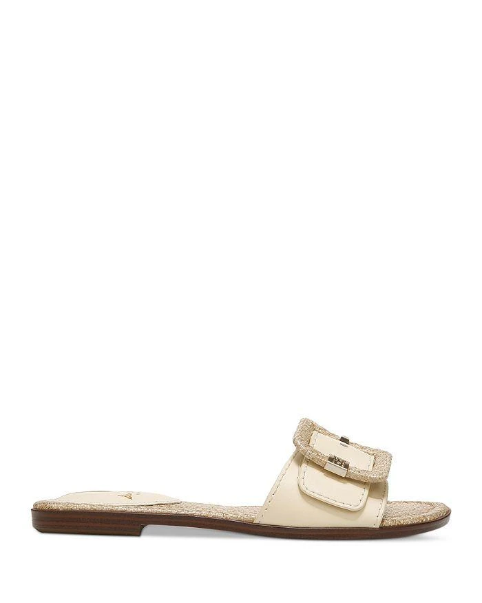 商品Sam Edelman|Women's Gaige Emblem Buckle Slide Sandals,价格¥456,第2张图片详细描述