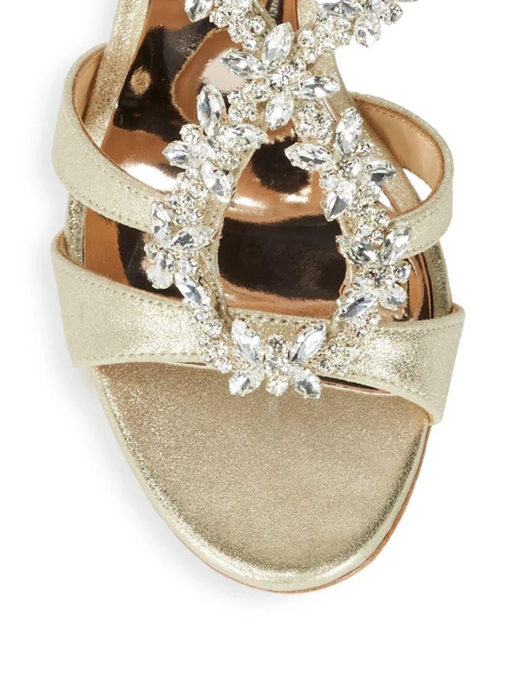 商品Badgley Mischka|Heil 钉珠装饰绑带高跟凉鞋,价格¥708,第3张图片详细描述