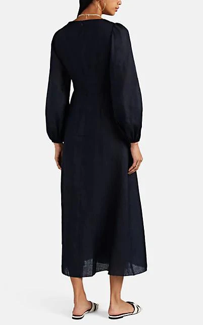 商品Zimmermann|Ring-Cutout Linen Maxi Dress,价格¥1547,第3张图片详细描述