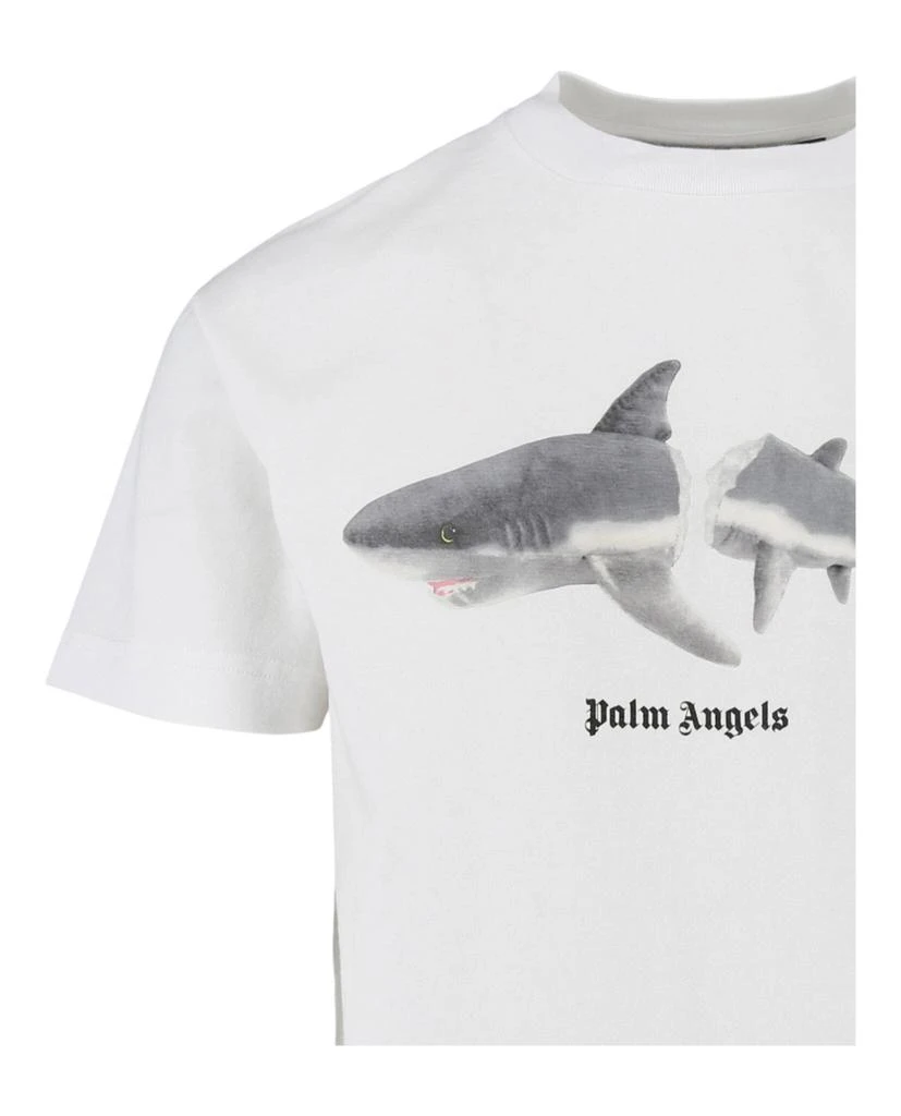 商品Palm Angels|男士 断鲨图案印花 T恤,价格¥1350,第3张图片详细描述