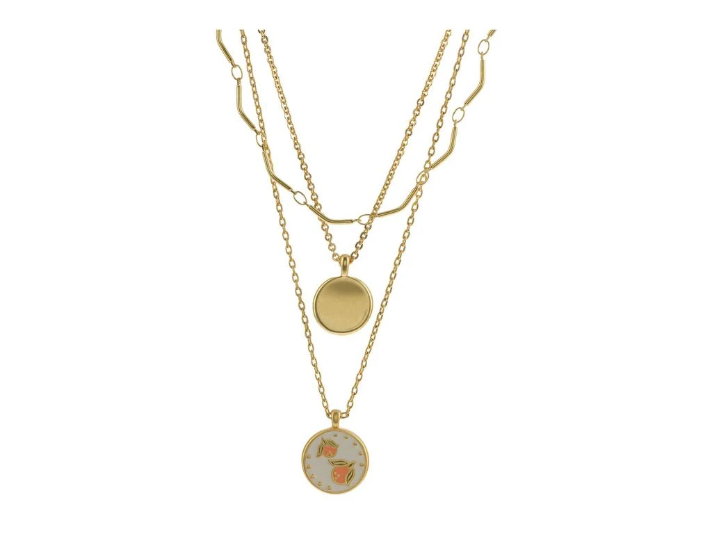 商品Madewell|Enamel Clem Layer Necklace,价格¥326,第1张图片