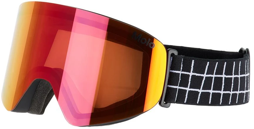 商品MOLO|Kids Red & Gold Falcon Snow Goggles,价格¥383,第2张图片详细描述