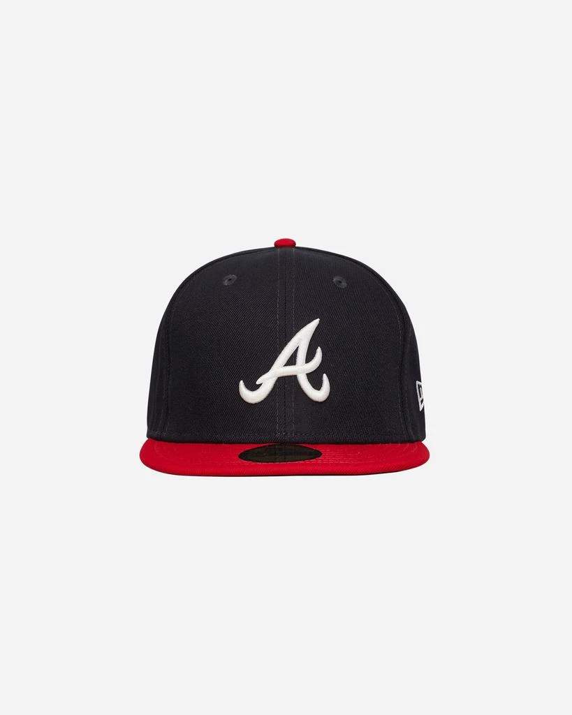 商品New Era|Atlanta Braves 59FIFTY Cap Black,价格¥265,第2张图片详细描述