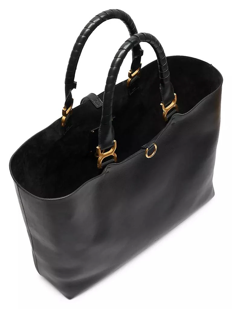 商品Chloé|Marcie Leather Tote,价格¥16426,第2张图片详细描述