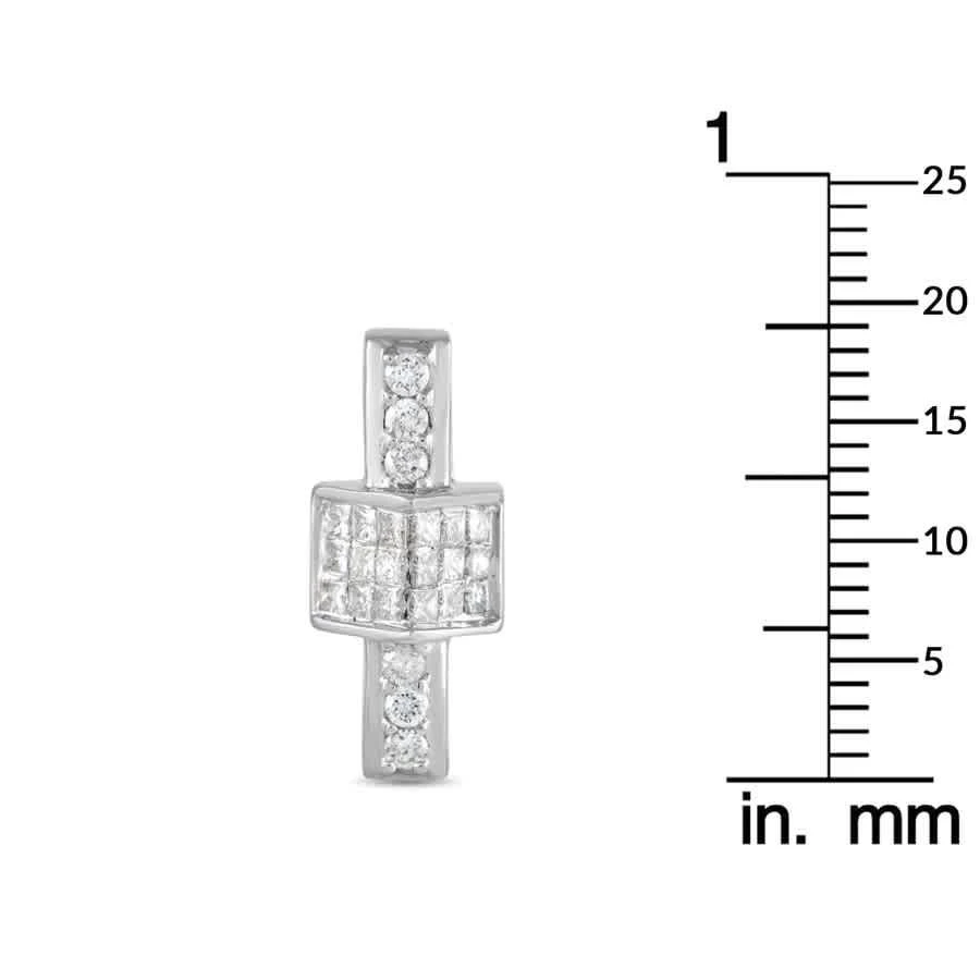商品LB Exclusive|14K White Gold 0.50 ct Diamond Pendant,价格¥3787,第3张图片详细描述
