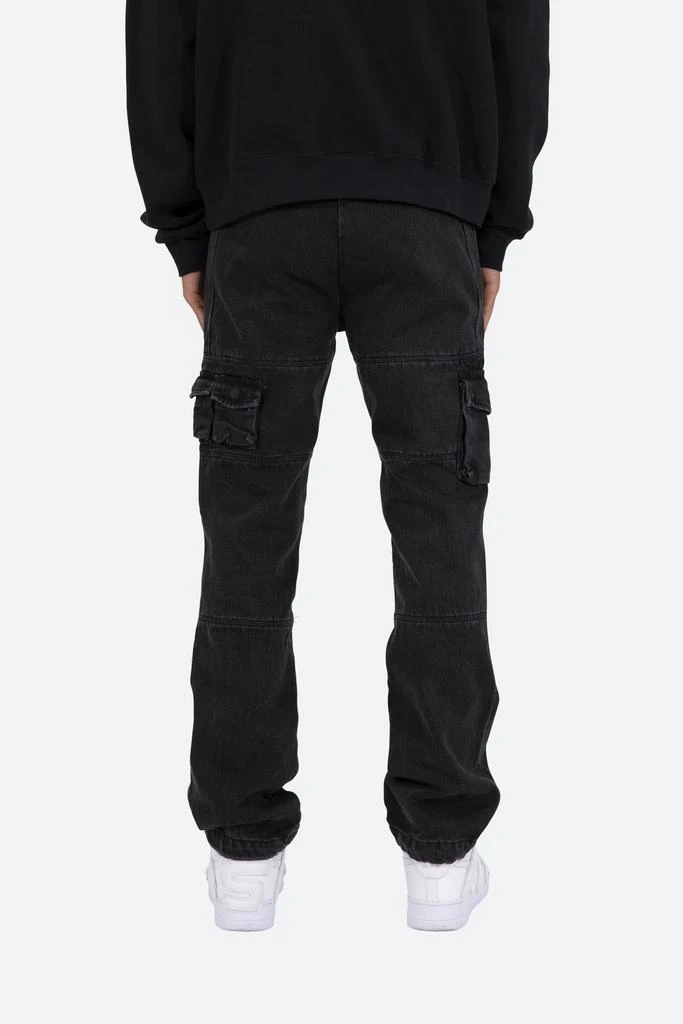 商品MNML|V244 Cargo Baggy Denim - Vintage Black,价格¥553,第4张图片详细描述