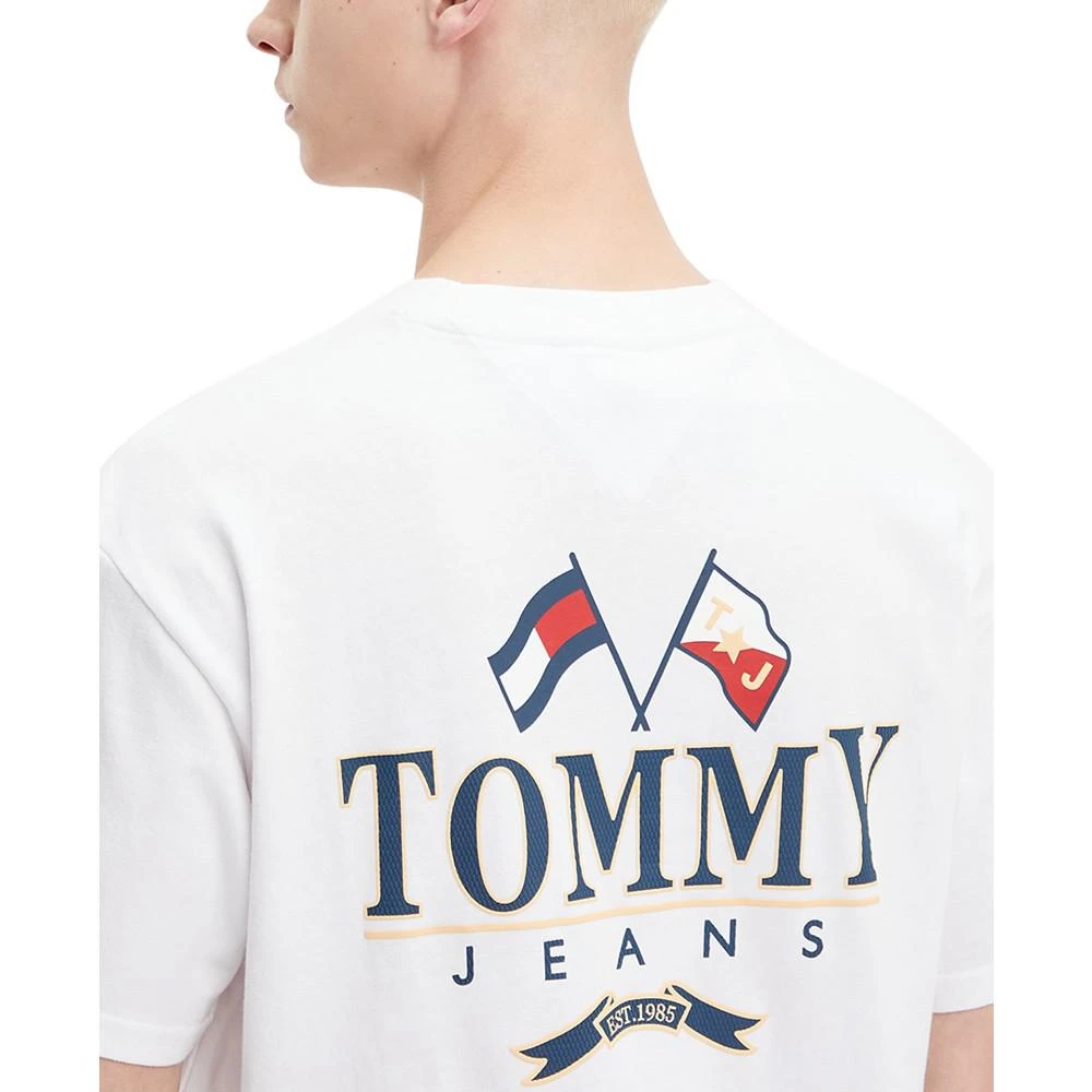 商品Tommy Hilfiger|Men's Relaxed Modern Back Logo T-Shirt,价格¥292,第3张图片详细描述