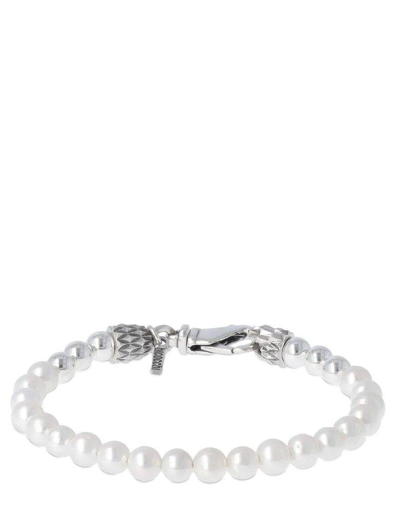 商品Emanuele Bicocchi|Pearl Slim Chain Bracelet,价格¥2340,第1张图片