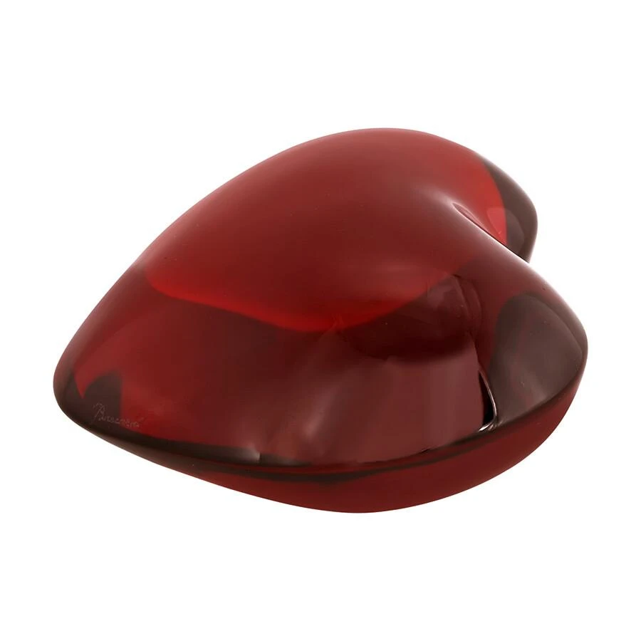 商品Baccarat|Crystal Red Puffed Heart Paperweight 1761585,价格¥3051,第2张图片详细描述
