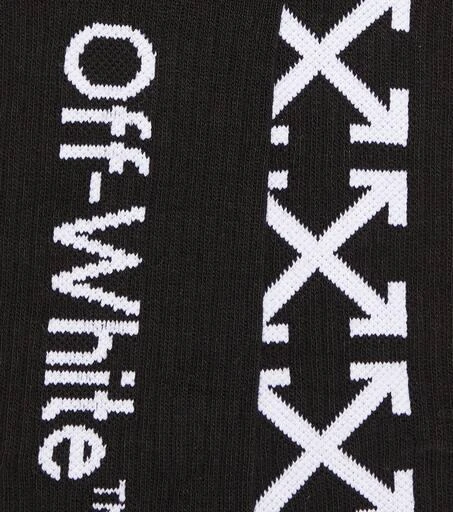 商品Off-White|Logo棉质混纺袜子,价格¥266,第2张图片详细描述
