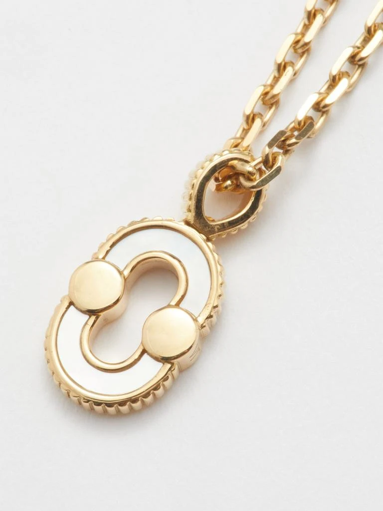 商品Viltier|Magnetic Twist pearl, bulls-eye & gold pendant,价格¥4236,第4张图片详细描述