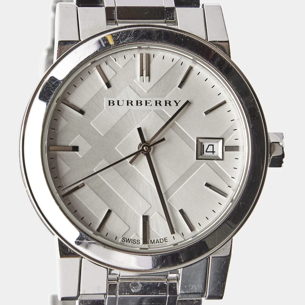 商品[二手商品] Burberry|Burberry Silver Stainless Steel The City BU9100 Women's Wristwatch 35 mm ,价格¥1325,第3张图片详细描述