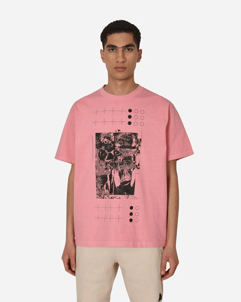 商品Cav Empt|Overdye KL Viper Sand Tracks T-Shirt Pink,价格¥342,第1张图片