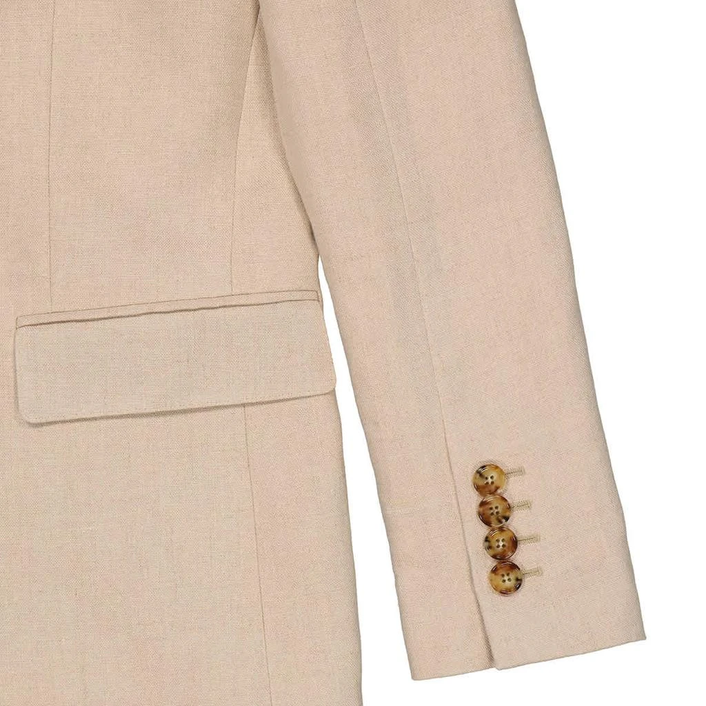 商品Burberry|Ladies Loulou Oatmeal Single-Breasted Tailored Jacket,价格¥2611,第3张图片详细描述