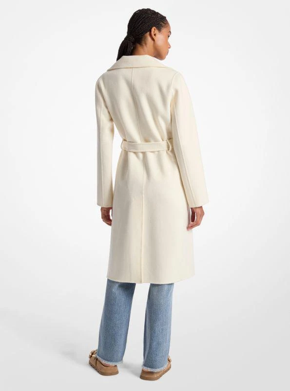 商品Michael Kors|Wool Blend Wrap Coat,价格¥1584,第2张图片详细描述