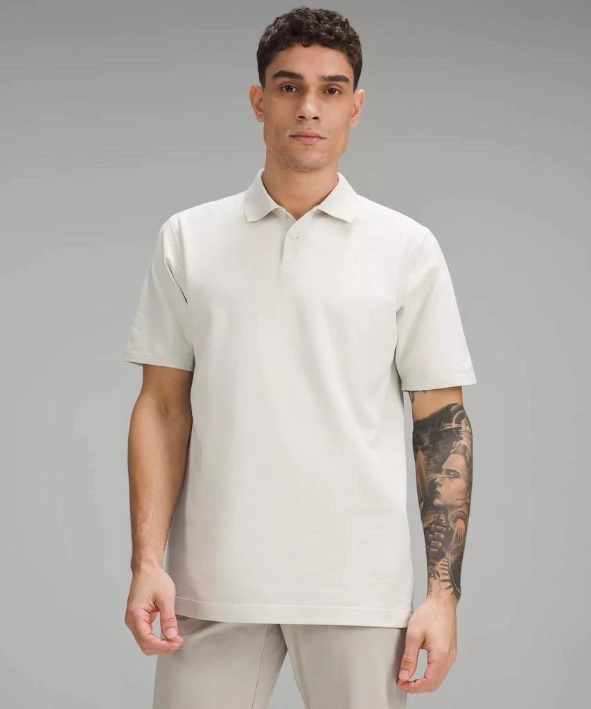 商品Lululemon|Classic-Fit Pique Short-Sleeve Polo Shirt,价格¥635,第1张图片