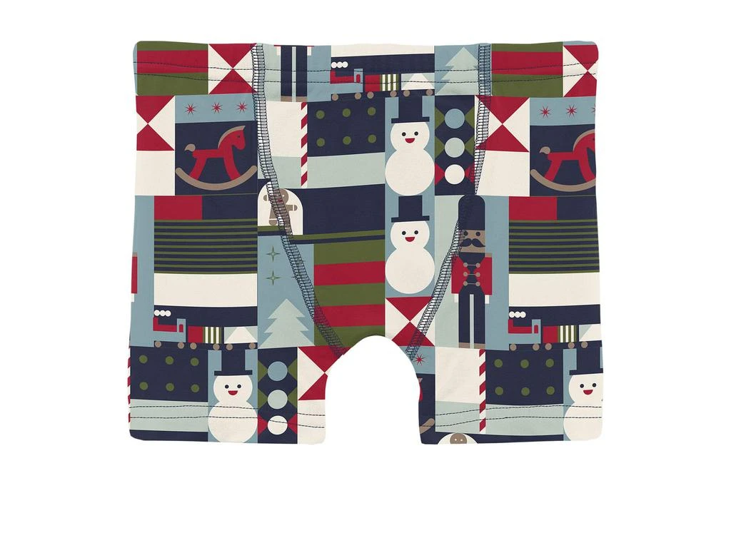 商品KicKee Pants|Print Boxer Brief Set Of 3(Toddler/Little Kid/Big Kid),价格¥338,第2张图片详细描述